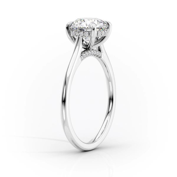 The Natalie Set With A 1 Carat Elongated Cushion Lab Diamond Cheap